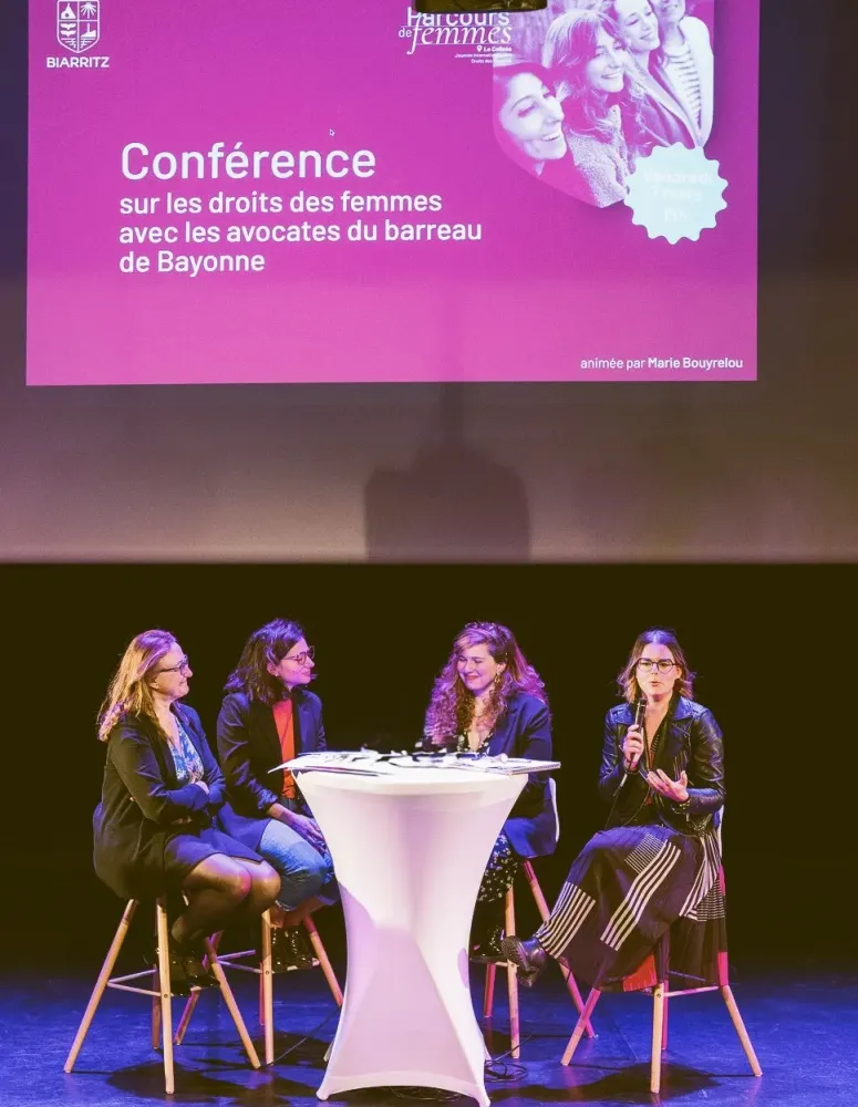 Une femme avertie en vaut deux ! 7 mars 2025: Retour sur ma participation à la Conférence sur les droits des femmes à BIARRITZ